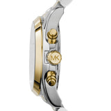  Shop Authentic Michael Kors Bradshaw Blue Dial Two Tone Steel Strap Watch for Women - MK5976 - Luxxuri