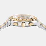  Shop Authentic Salvatore Ferragamo 1927 Chrono Silver Dial Two Tone Steel Strap Watch for Men - SFKZ00523 - Luxxuri