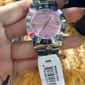  Shop Authentic Marc Jacobs Amy Life Pink Dial Silver Steel Strap Watch for Women - MBM3300 - Luxxuri