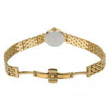  Shop Authentic Tissot T-Lady Lovely Mother of Pearl Dial Gold Steel Strap Watch For Women - T058.009.63.116.00 - Luxxuri