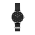  Shop Authentic Daniel Wellington Petite Cornwall Black Dial Black Nylon Strap Watch For Women - DW00100248 - Luxxuri
