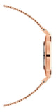 Shop Authentic Daniel Wellington Petite Melrose White Dial Rose Gold Mesh Strap Watch For Women - DW00100305 - Luxxuri