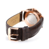  Shop Authentic Daniel Wellington Classic York White Dial Brown Leather Strap Watch For Men - DW00100011 - Luxxuri