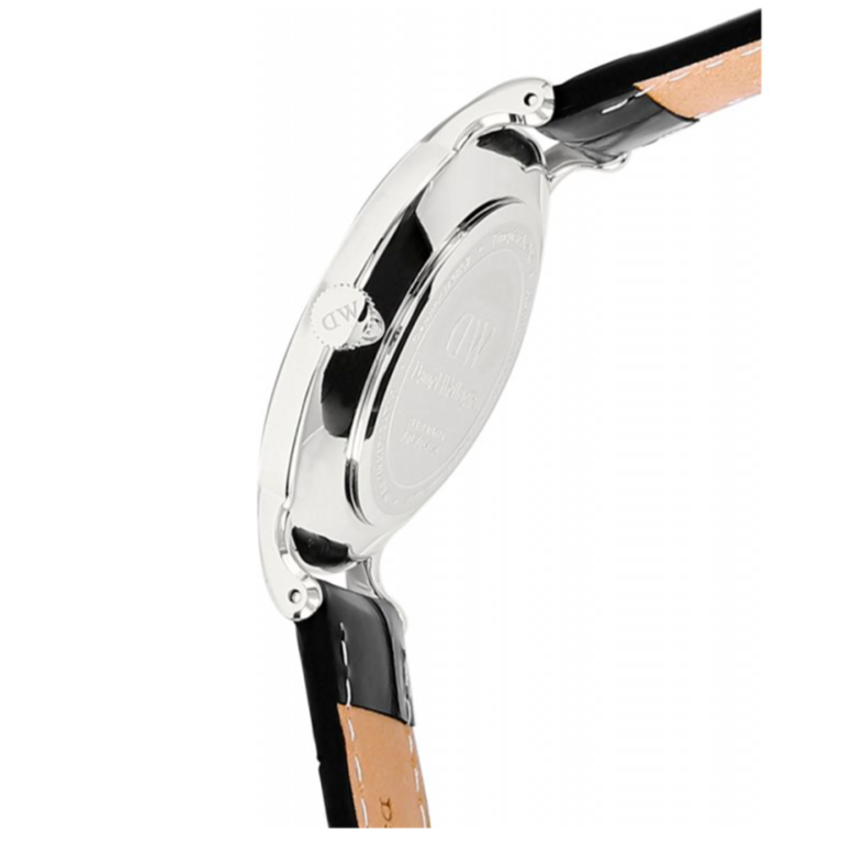  Shop Authentic Daniel Wellington Dapper Reading White Dial Black Leather Strap Watch For Men - DW00100108 - Luxxuri