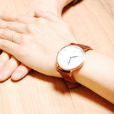 Shop Authentic Daniel Wellington Dapper Durham White Dial Brown Leather Strap Watch For Men - DW00100115 - Luxxuri