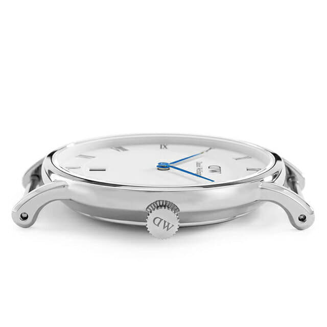  Shop Authentic Daniel Wellington Dapper Reading Quartz White Dial Black Leather Strap Watch For Women - DW00100117 - Luxxuri