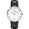  Shop Authentic Daniel Wellington Dapper Reading Quartz White Dial Black Leather Strap Watch For Women - DW00100117 - Luxxuri
