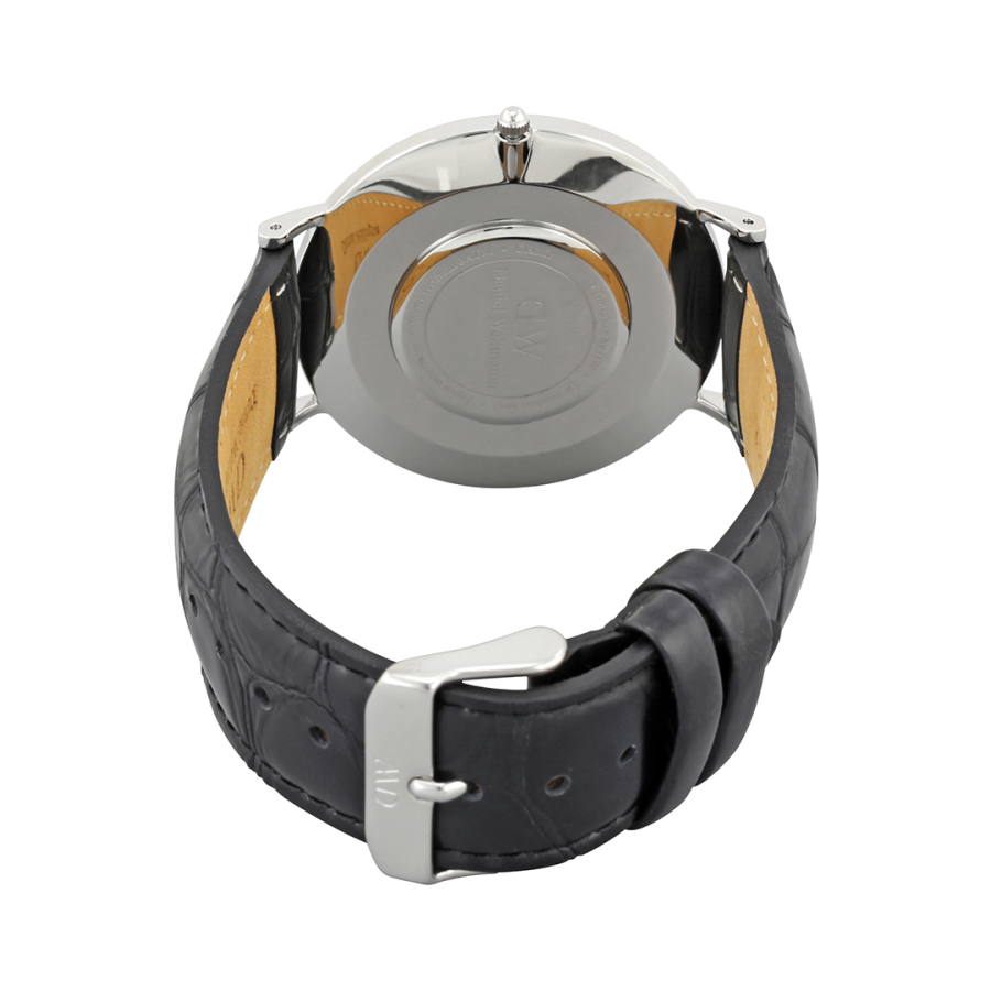  Shop Authentic Daniel Wellington Classic Reading Black Dial Black Leather Strap Watch For Men - DW00100135 - Luxxuri