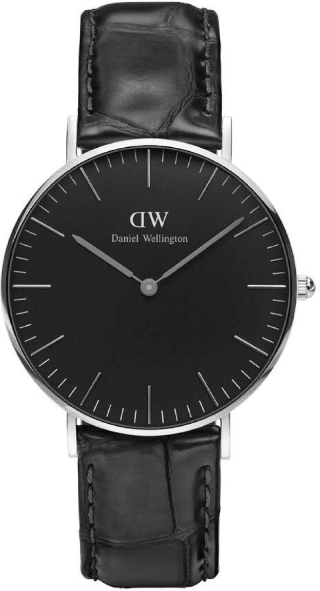  Shop Authentic Daniel Wellington Classic Reading Black Dial Black Leather Strap Watch For Women - DW00100147 - Luxxuri