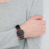  Shop Authentic Daniel Wellington Classic Cornwall Black Dial Black Nylon Strap Watch For Women - DW00100148 - Luxxuri