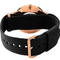  Shop Authentic Daniel Wellington Classic Cornwall Black Dial Black NATO Strap Watch For Women - DW00100150 - Luxxuri