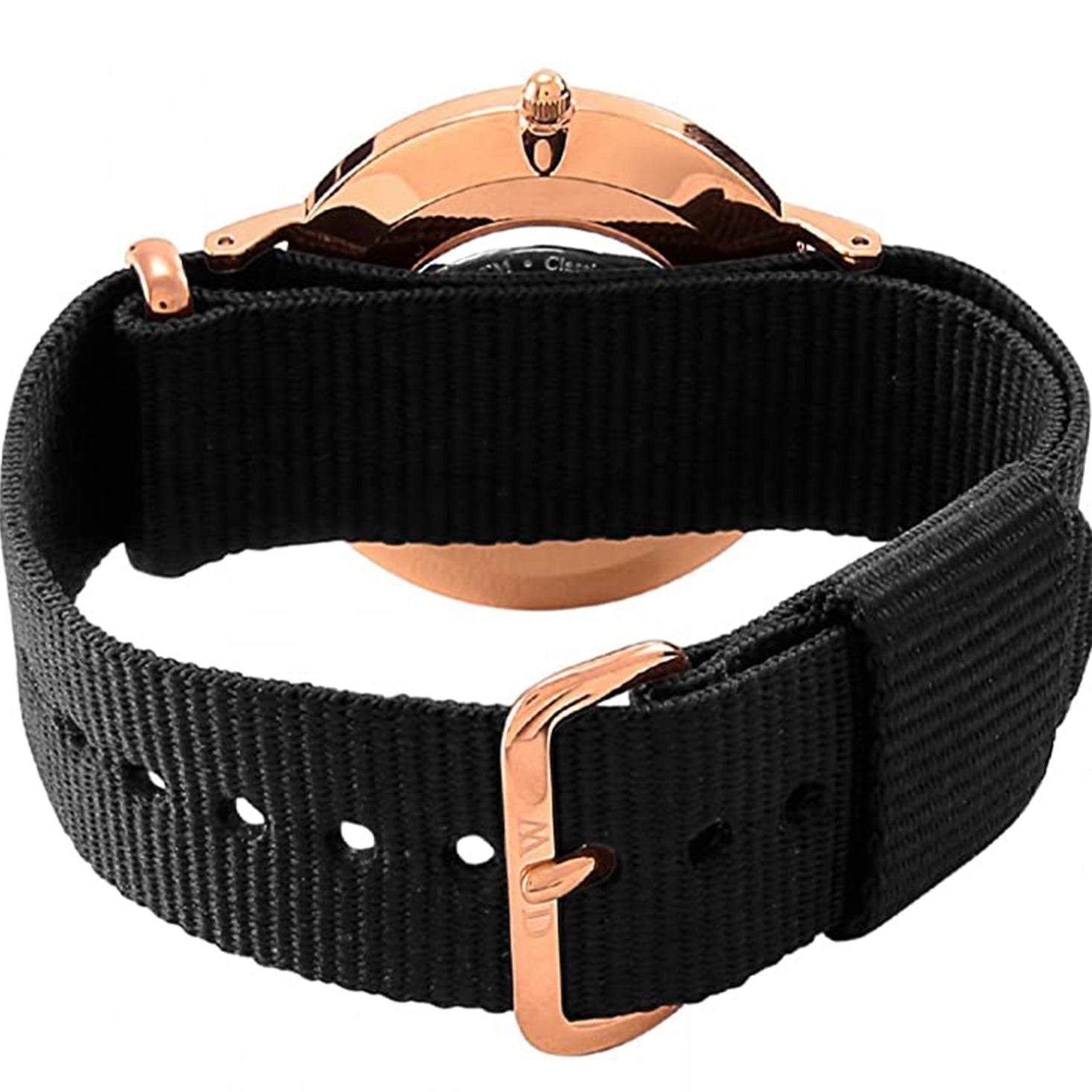  Shop Authentic Daniel Wellington Classic Cornwall Black Dial Black NATO Strap Watch For Women - DW00100150 - Luxxuri
