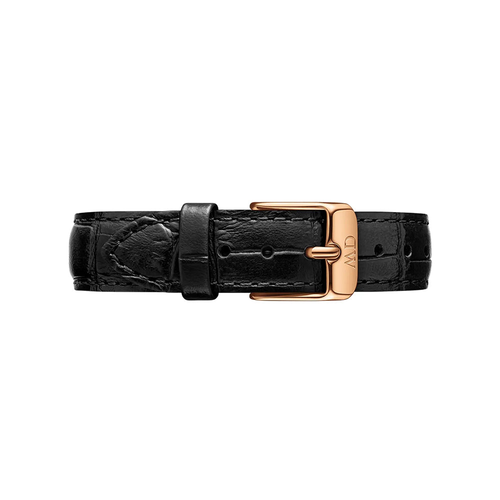  Shop Authentic Daniel Wellington Petite Reading White Dial Black Leather Strap Watch For Women - DW00100173 - Luxxuri
