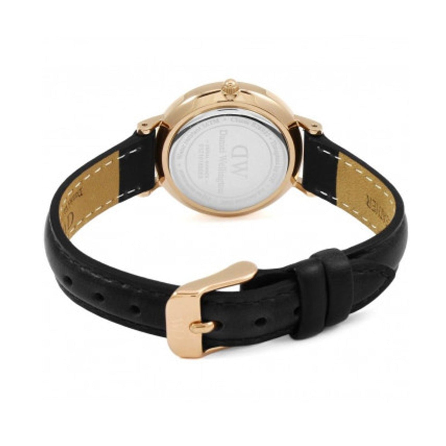  Shop Authentic Daniel Wellington Classic Petite Sheffield Black Dial Black Leather Strap Watch For Women - DW00100224 - Luxxuri