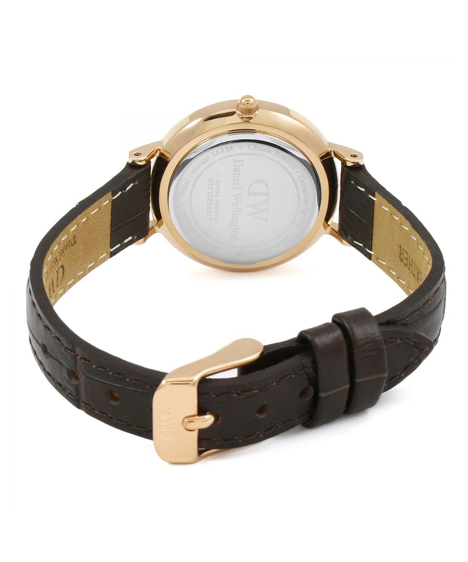  Shop Authentic Daniel Wellington Classic Petite York Black Dial Brown Leather Strap Watch For Women - DW00100226 - Luxxuri