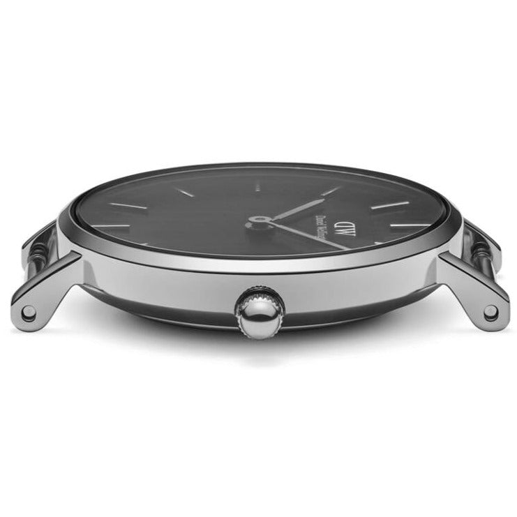  Shop Authentic Daniel Wellington Classic Petite St Mawes Black Dial Brown Leather Strap Watch For Women - DW00100237 - Luxxuri