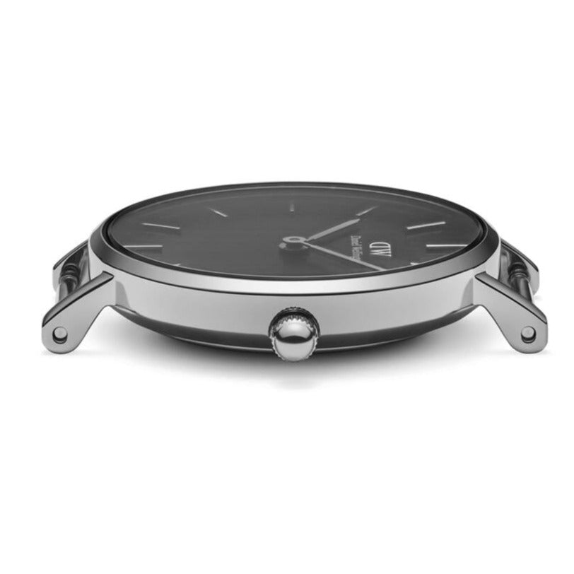  Shop Authentic Daniel Wellington Classic Petite York Black Dial Brown Leather Strap Watch For Women - DW00100238 - Luxxuri