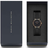  Shop Authentic Daniel Wellington Petite Ashfield Black Dial Black Mesh Strap Watch For Women - DW00100245 - Luxxuri