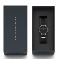  Shop Authentic Daniel Wellington Petite Cornwall Black Dial Black Nylon Strap Watch For Women - DW00100248 - Luxxuri
