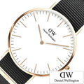  Shop Authentic Daniel Wellington Classic Cornwall White Dial Black Nylon Strap Watch For Men - DW00100257 - Luxxuri
