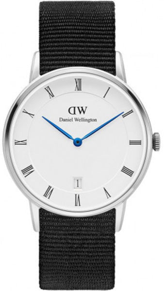  Shop Authentic Daniel Wellington Dapper Cornwall White Dial Blue Nylon Strap Watch For Men - DW00100262 - Luxxuri