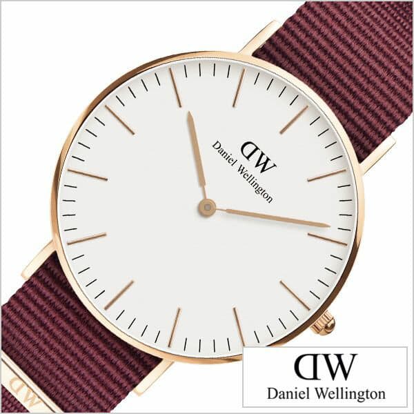  Shop Authentic Daniel Wellington Classic Roselyn White Dial Red NATO Strap Watch For Women - DW00100271 - Luxxuri