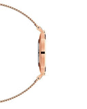  Shop Authentic Daniel Wellington Petite Melrose White Dial Rose Gold Mesh Strap Watch For Women - DW00100305 - Luxxuri