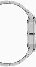  Shop Authentic Daniel Wellington Iconic Link Black Dial Silver Steel Strap Watch For Women - DW00100342 - Luxxuri