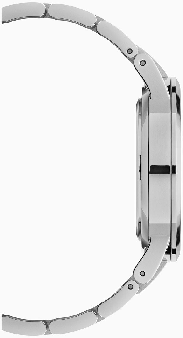  Shop Authentic Daniel Wellington Iconic Link Black Dial Silver Steel Strap Watch For Women - DW00100342 - Luxxuri