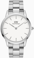  Shop Authentic Daniel Wellington Iconic White Dial Silver Steel Strap Watch For Men - DW00100341 - Luxxuri