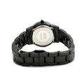  Shop Authentic Daniel Wellington Iconic Link Ceramic Black Dial Black Steel Strap Watch For Women - DW00100415 - Luxxuri