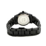  Shop Authentic Daniel Wellington Iconic Link Ceramic Black Dial Black Steel Strap Watch For Women - DW00100415 - Luxxuri