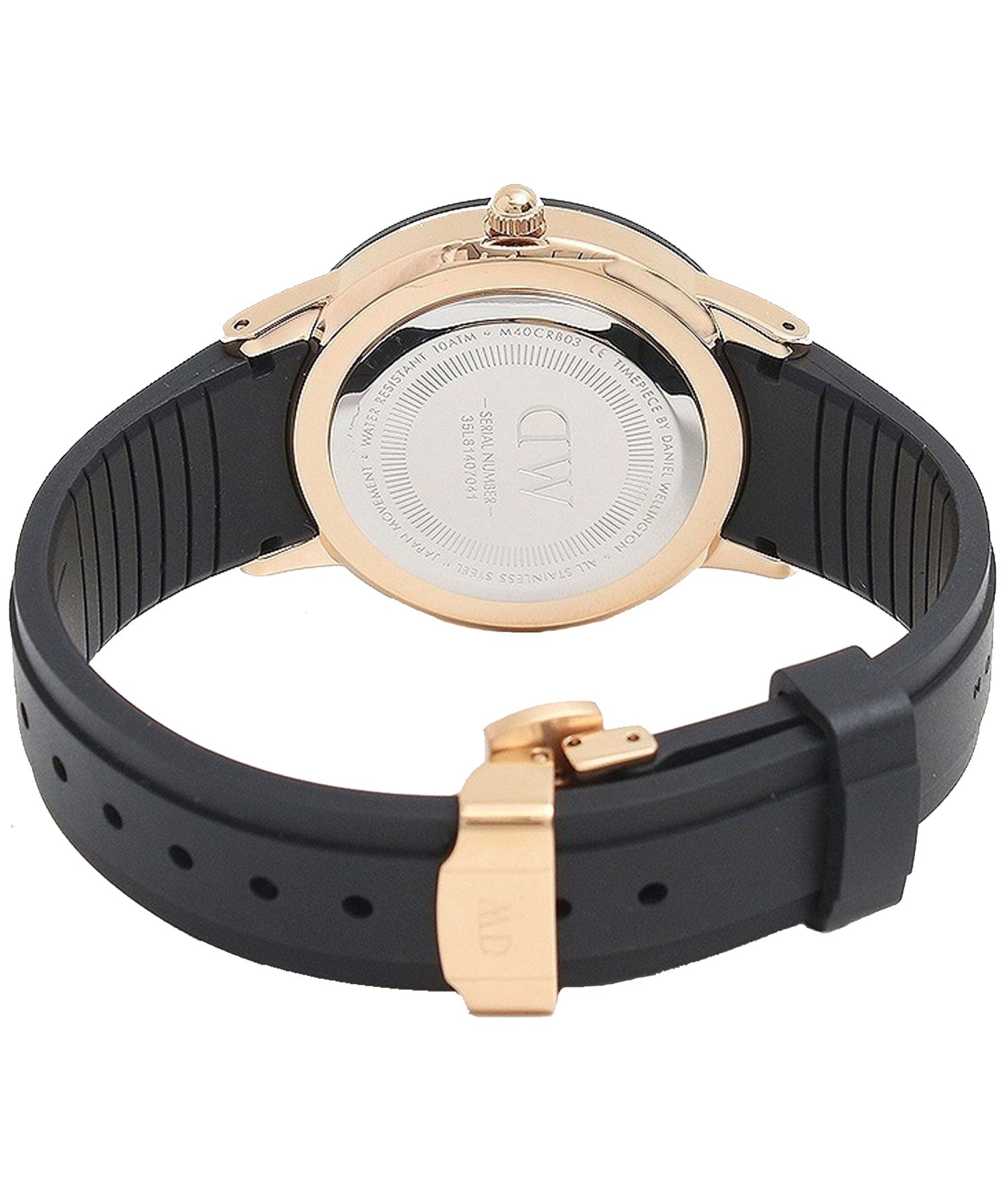  Shop Authentic Daniel Wellington Iconic Motion Black Dial Black Rubber Strap Watch For Men - DW00100425 - Luxxuri