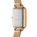  Shop Authentic Daniel Wellington Quadro Melrose White Dial Gold Mesh Strap Watch For Women - DW00100431 - Luxxuri