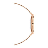  Shop Authentic Daniel Wellington Petite Rose Gold Dial Rose Gold Mesh Bracelet Watch For Women - DW00100470 - Luxxuri