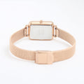  Shop Authentic Daniel Wellington Quadro Unitone Rose Gold Dial Rose Gold Mesh Strap Watch For Women - DW00100484 - Luxxuri