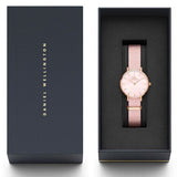  Shop Authentic Daniel Wellington Petite Mother of Pearl Pink Dial Pink Nylon Strap Watch For Women - DW00100512 - Luxxuri