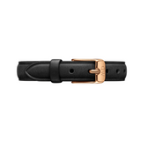  Shop Authentic Daniel Wellington Quadro Pressed Sheffield Green Dial Black Leather Strap Watch For Women - DW00100439 - Luxxuri