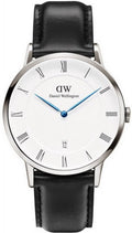  Shop Authentic Daniel Wellington Dapper Sheffield White Dial Black Leather Strap Watch For Men - DW00100088 - Luxxuri