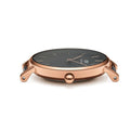  Shop Authentic Daniel Wellington Classic Petite York Black Dial Brown Leather Strap Watch For Women - DW00100226 - Luxxuri