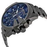  Shop Authentic Diesel Mega Chief Chronograph Blue Dial Black Steel Strap Watch For Men - DZ4329 - Luxxuri