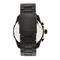  Shop Authentic Diesel Mega Chief Chronograph Black Dial Black Steel Strap Watch For Men - DZ4338 - Luxxuri