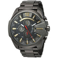  Shop Authentic Diesel  Mega Chief Chronograph Grey Dial Grey Steel Strap Watch For Men - DZ4421 - Luxxuri