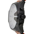  Shop Authentic Diesel Mega Chief Grey Dial Brown Leather Strap Watch For Men - DZ4463 - Luxxuri