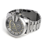  Shop Authentic Diesel Mega Chief Chronograph Grey Dial Grey Steel Strap Watch For Men - DZ4466 - Luxxuri