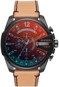  Shop Authentic Diesel Mega Chief Chronograph Copper Dial Brown Leather Strap Watch For Men - DZ4476 - Luxxuri