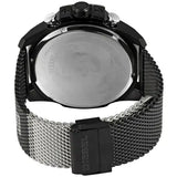  Shop Authentic Diesel Mega Chief Chronograph Black Dial Black Mesh Bracelet Watch For Men - DZ4514 - Luxxuri