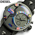  Shop Authentic Diesel Badass Chronograph Anthracite Dial Black Leather Strap Watch For Men - DZ7270 - Luxxuri