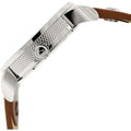  Shop Authentic Diesel Mini Daddy Silver Dial Brown Leather Strap Watch For Men - DZ7309 - Luxxuri