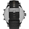  Shop Authentic Diesel Mr Daddy 2.0 Black Dial Black Leather Strap Watch For Men - DZ7350 - Luxxuri